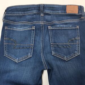 AMERICAN EAGLE Super Stretch X Jean Jegging Womens 4 SHORT Denim Leggings PETITE